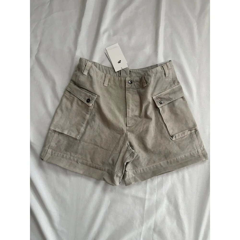 NEW Nike Life Hemp Cargo Shorts FZ6571-014 Men's Size 32 MSRP $95 Hiking Shorts